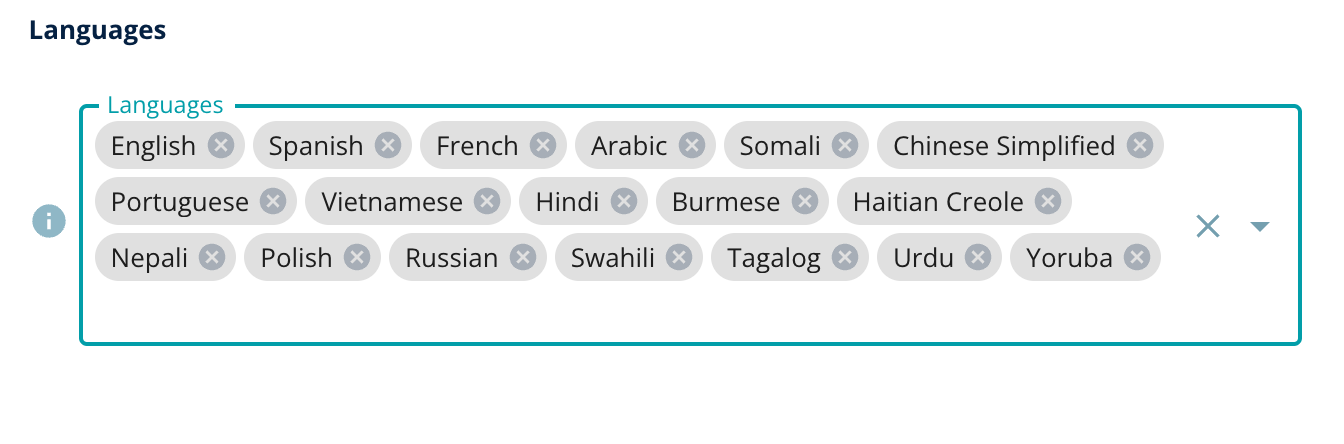 schoolmint enroll multilingual support with 18 languages