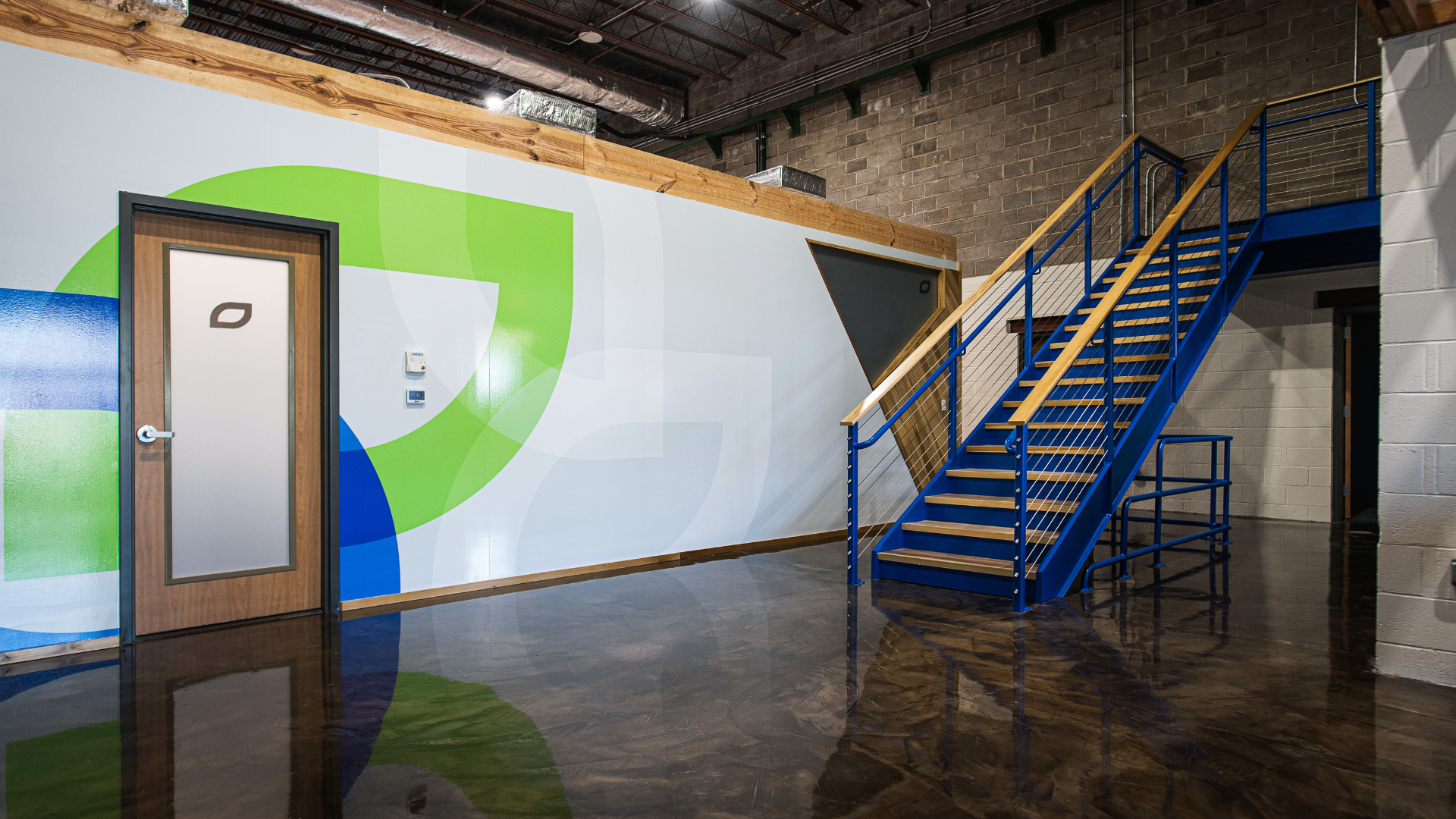 schoolmint new hq - stairs to mezzanine